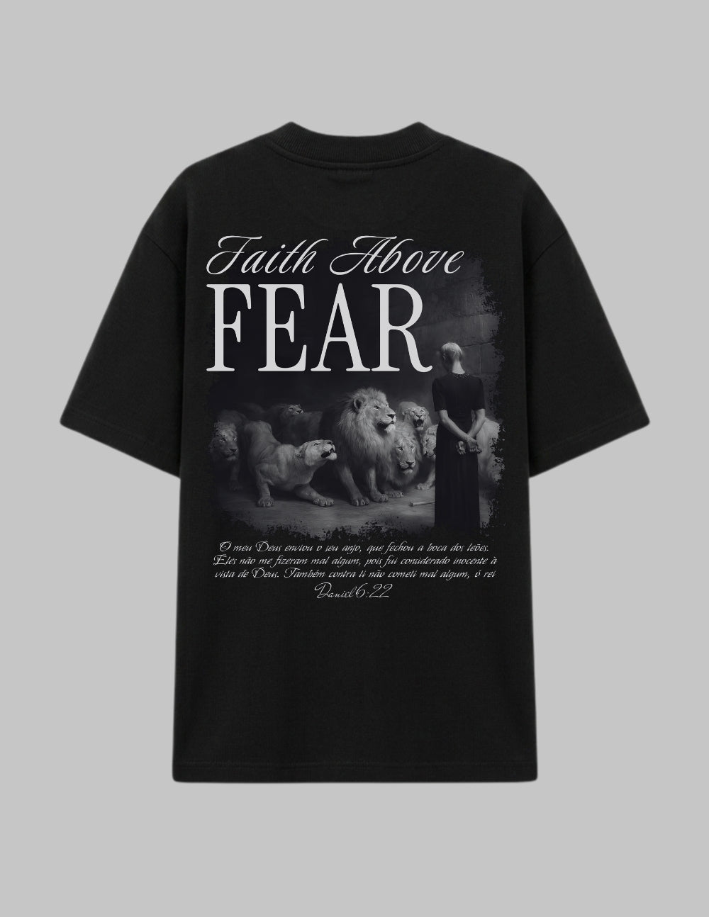 [OVERSIZED] - Faith Above Fear